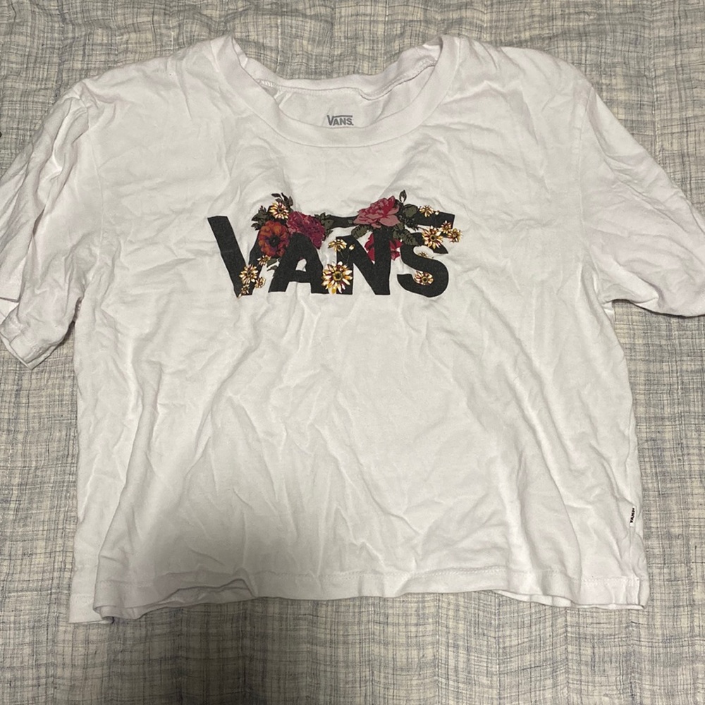 Small crop top Vans t-shirt
